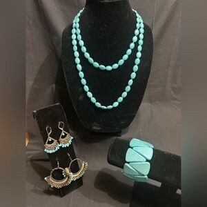 Turquoise Jewelry Set